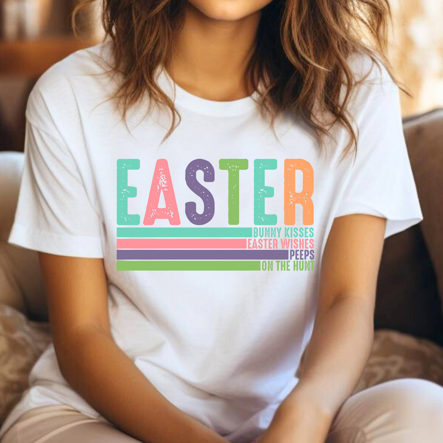 Easter (Bright Colors) Full Color DTF Transfer