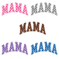 Mama Checkered (MULTI COLOR OPTONS) Full Color DTF Transfer