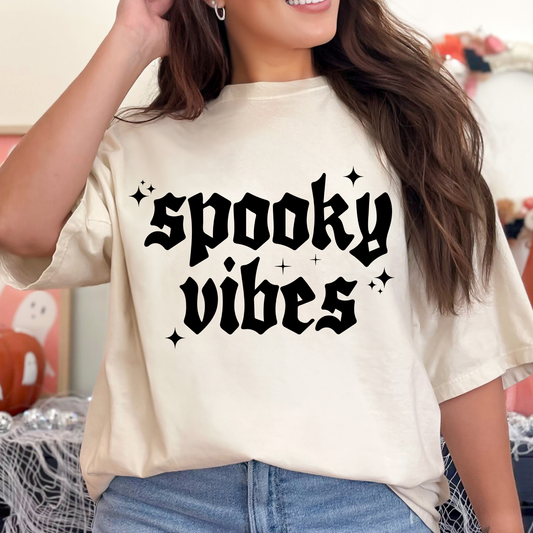 Spooky Vibes Full Color DTF Transfer