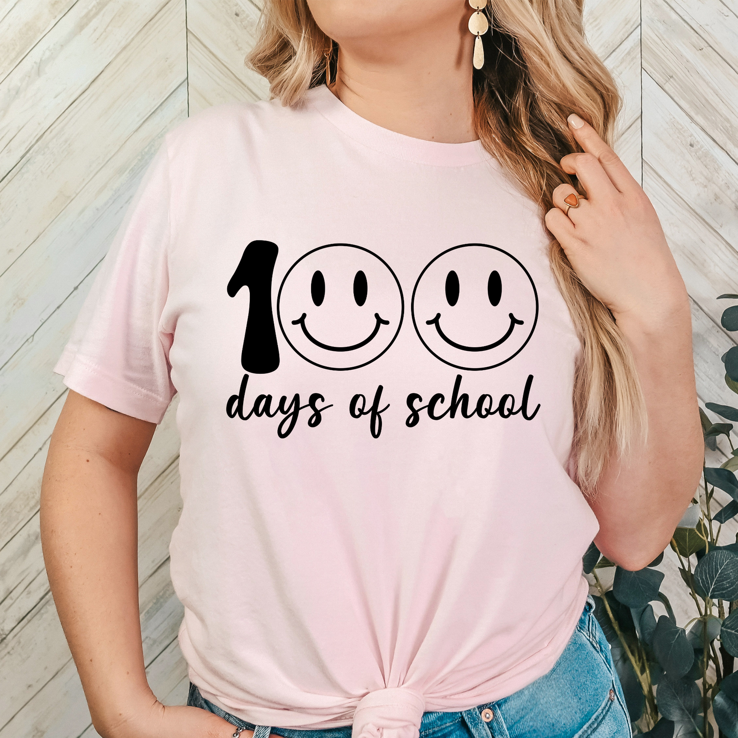 100 Days of School (Smileys) Full Color DTF Transfers