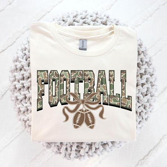 Football Camo Full Color DTF Transfer