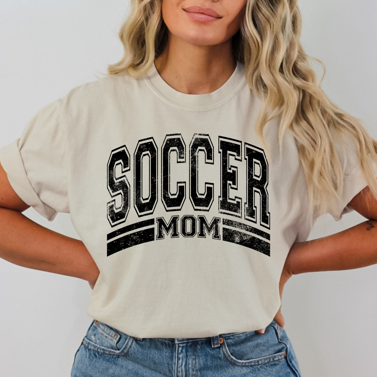 Soccer Mom Full Color DTF Transfer