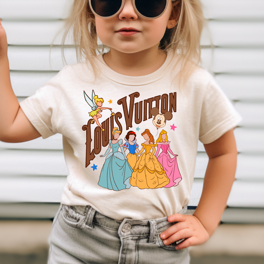 LV Princess Full Color DTF Transfer