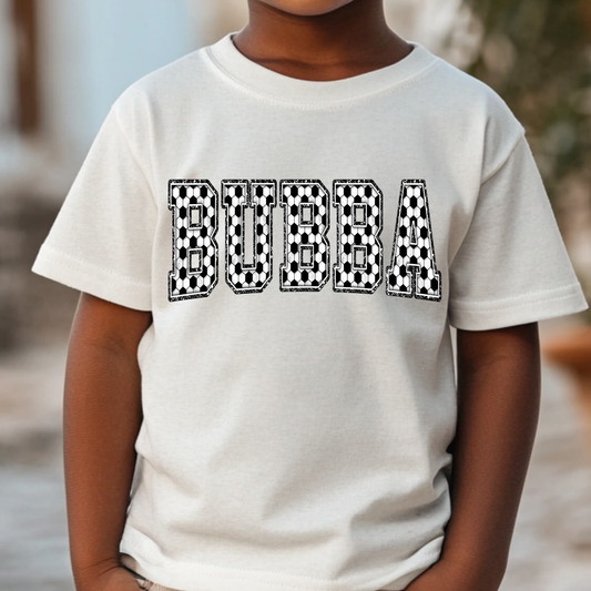 Bubba Fulled WIth Soccer Print Full Color DTF Transfer