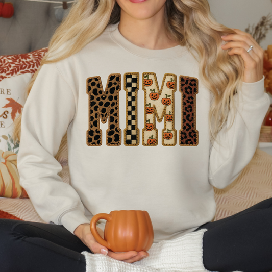 Mimi Fall/Halloween Full Color DTF Transfer