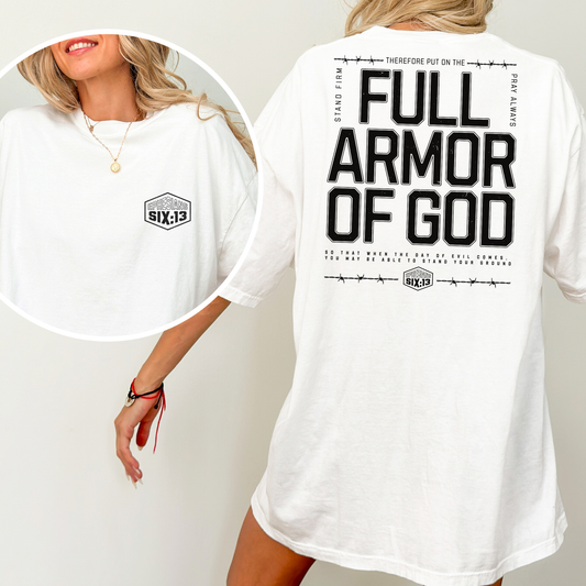 Full Armor of God - Ephesians 6:13 Full Color DTF Transfer