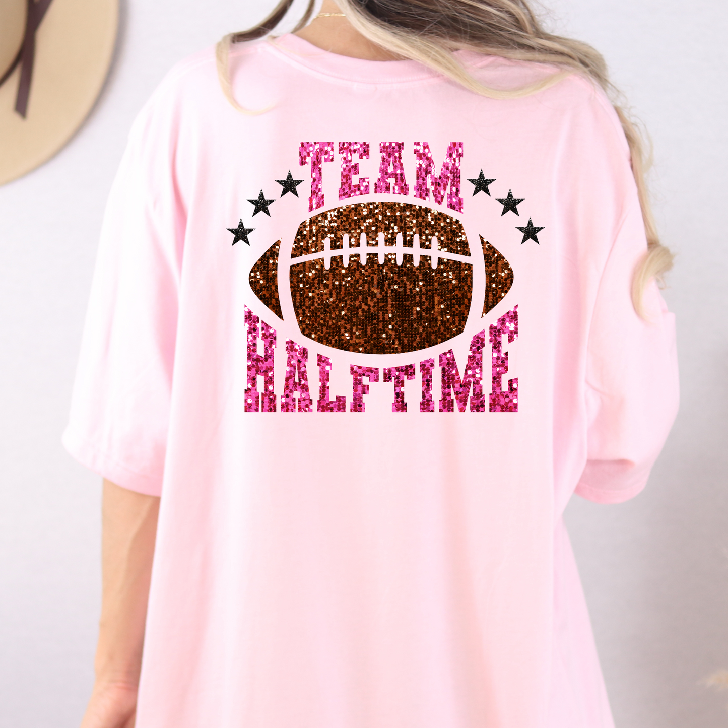 Team Halftime (Faux Glitter) Full Color DTF Transfer