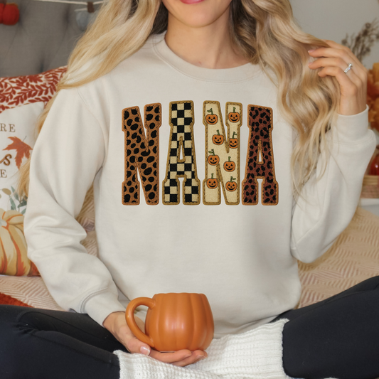 Nana Fall/Halloween Full Color DTF Transfer