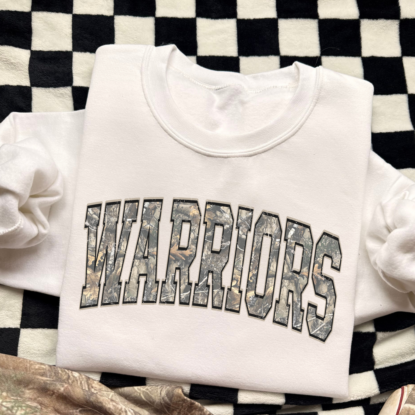 Camo Warriors Full Color DTF Transfer