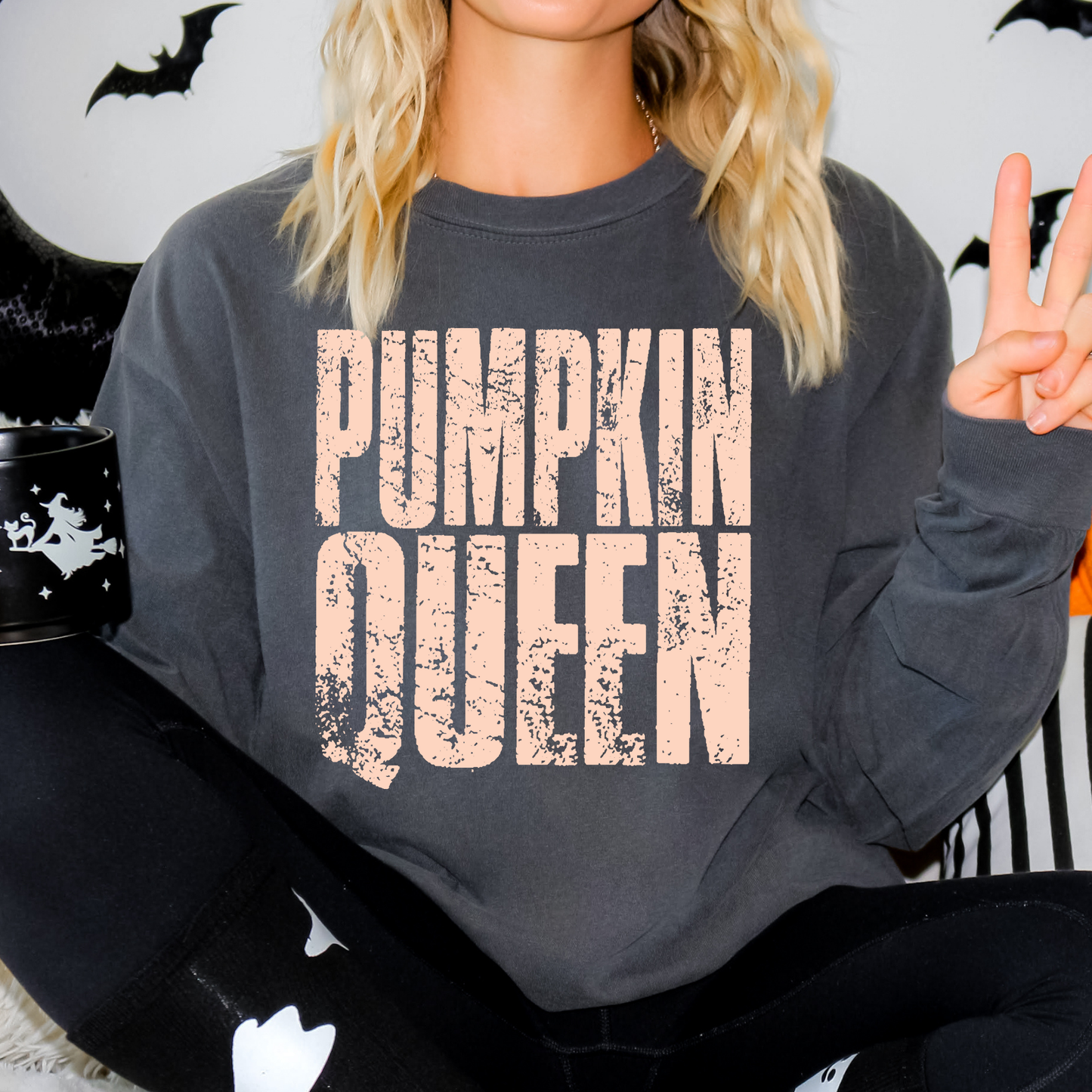 Pumpkin Queen Full Color DTF Transfer