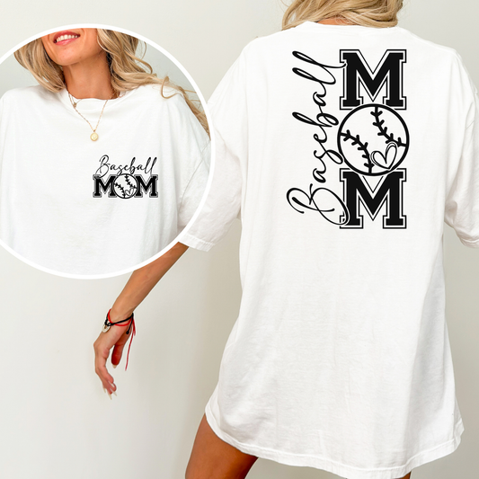 Baseball Mom Full Color DTF Transfer