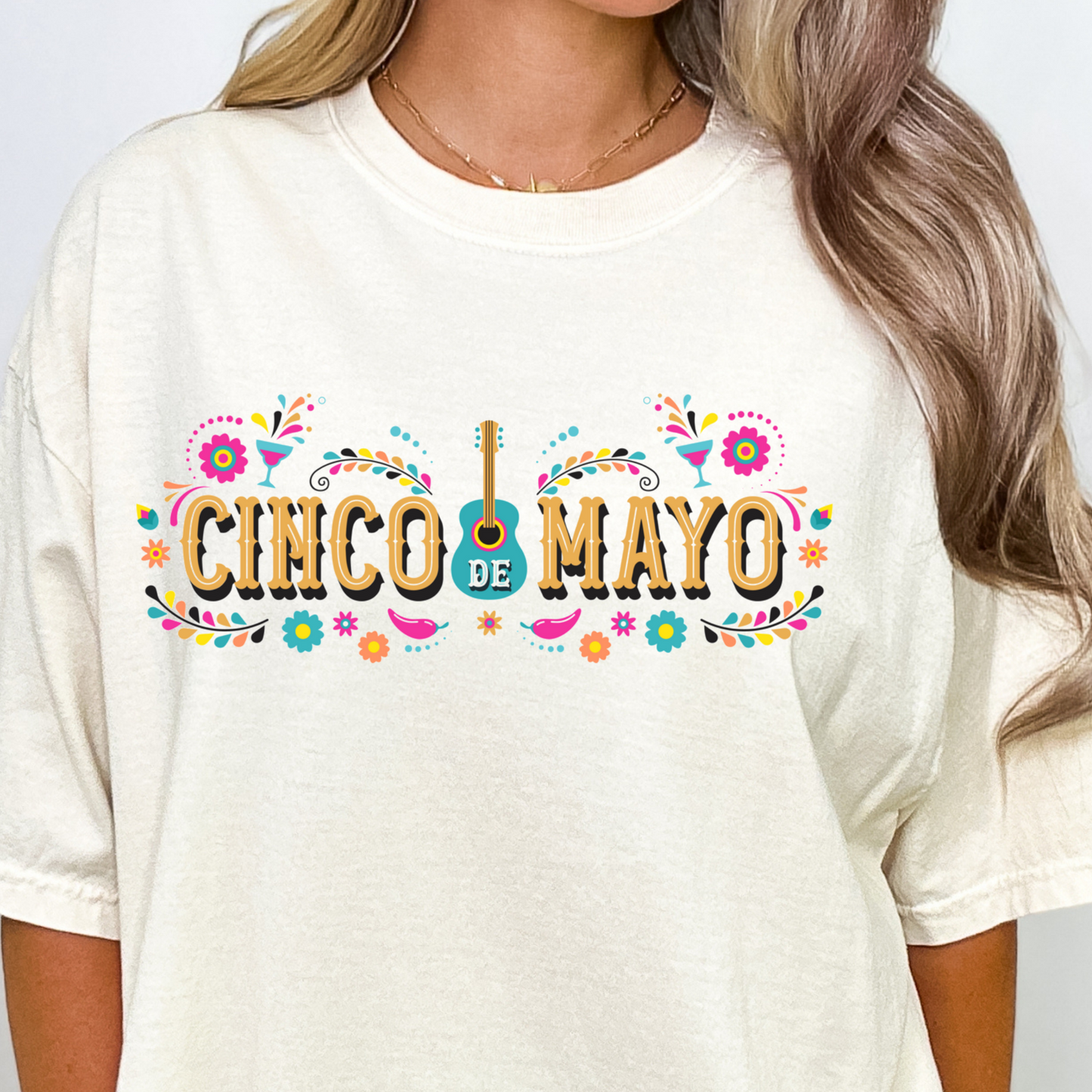 Cinco De Mayo Full Color DTF Transfer