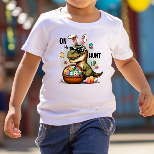 On The Hunt (Dinosaur) Full Color DTF Transfer
