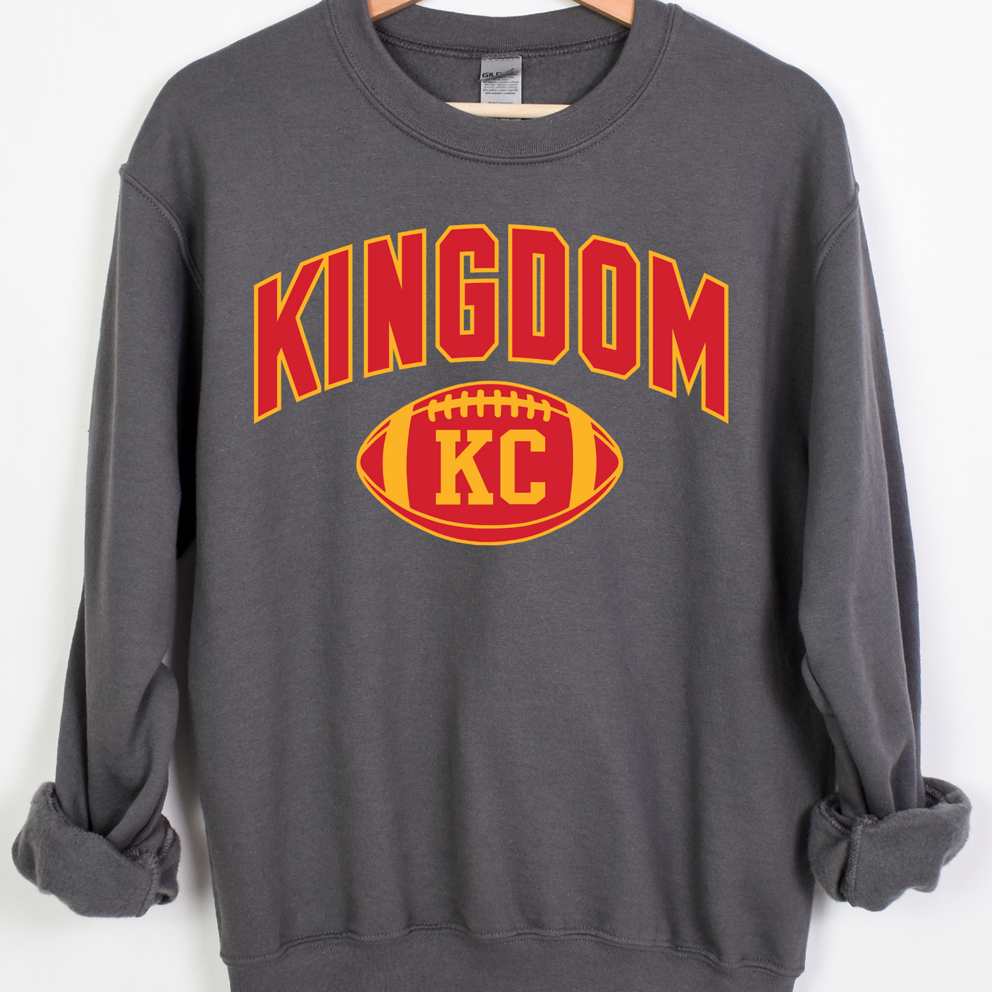 Kingdom KC (Chiefs) Full Color DTF Transfer