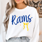 Team Name w/Bow (2026 Playoff Teams) Full Color DTF Transfers