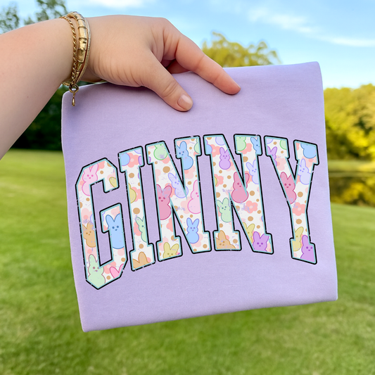 Ginny (Peep Collage) Full Color DTF Transfer
