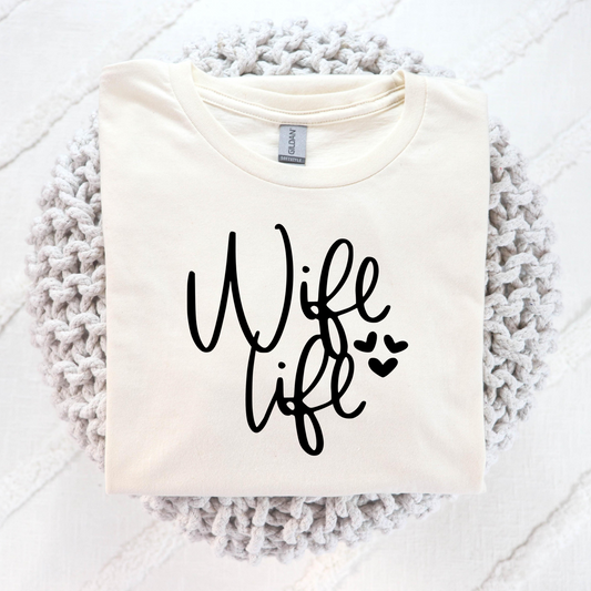 Wife Life Full Color DTF Transfer