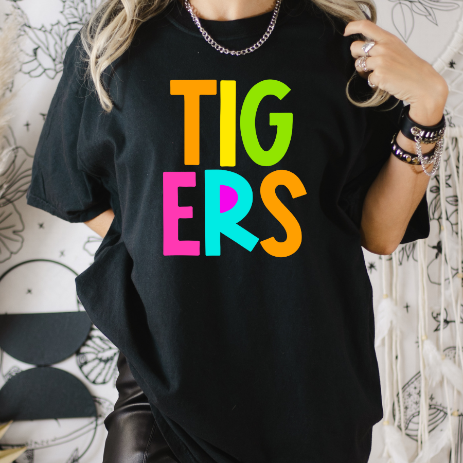 Tigers Alpha Full Color DTF Transfer