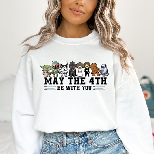 May The 4th Be With You (Star Wars) Full Color DTF Transfer