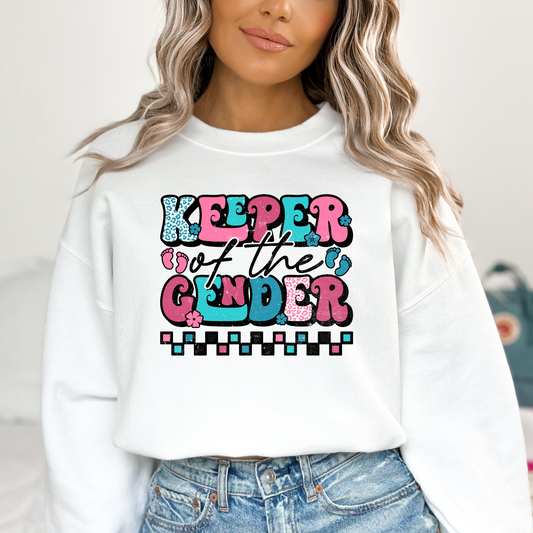 Keeper of The Gender Full Color DTF Transfer