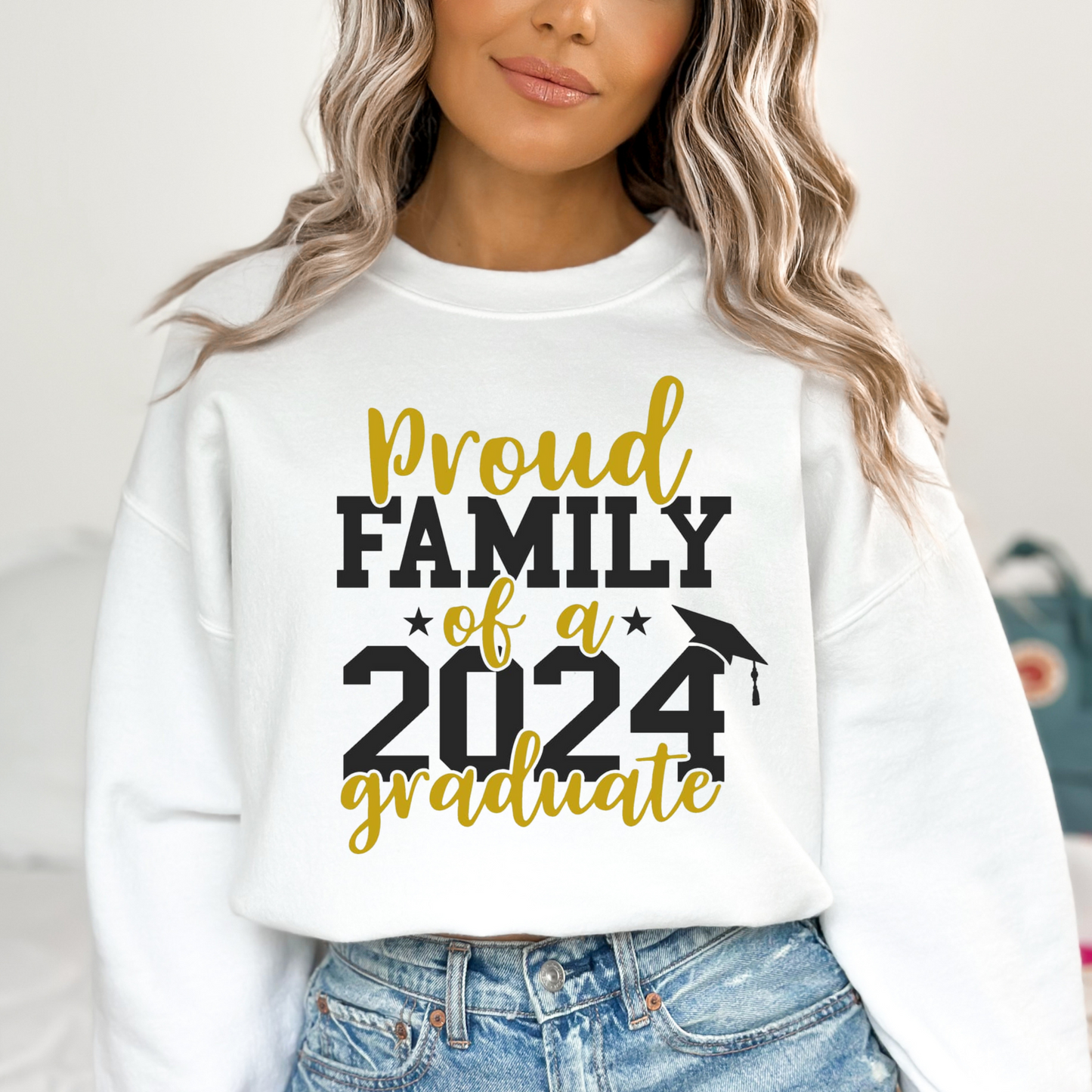 Proud Family Of A 2024 Graduate (MULTI OPTIONS) Full Color DTF Transfer