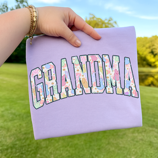 Grandma (Peep Collage) Full Color DTF Transfer