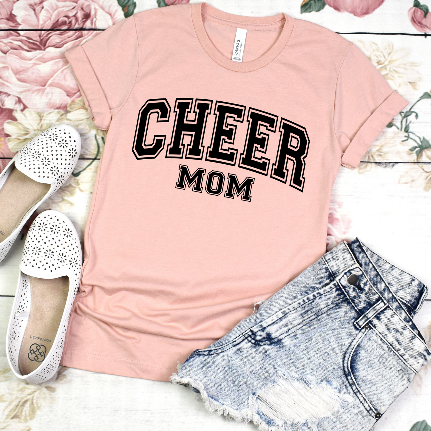 Cheer Mom Full Color DTF Transfer