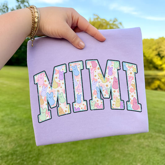 Mimi (Peep Collage) Full Color DTF Transfer