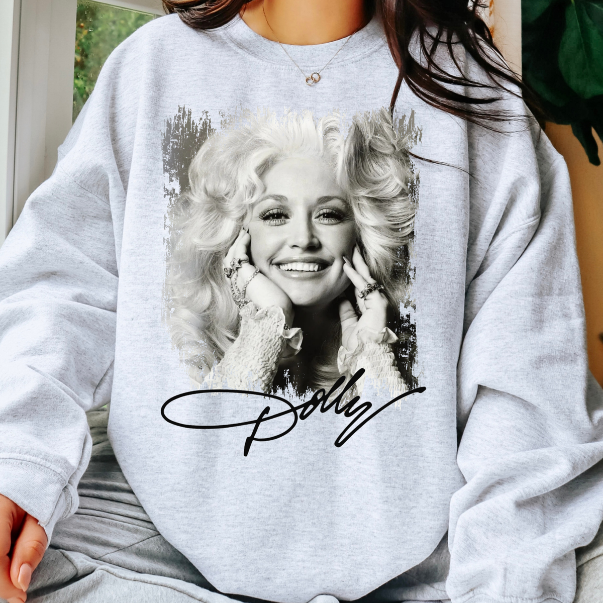 Dolly w/Signature Full Color DTF Transfer
