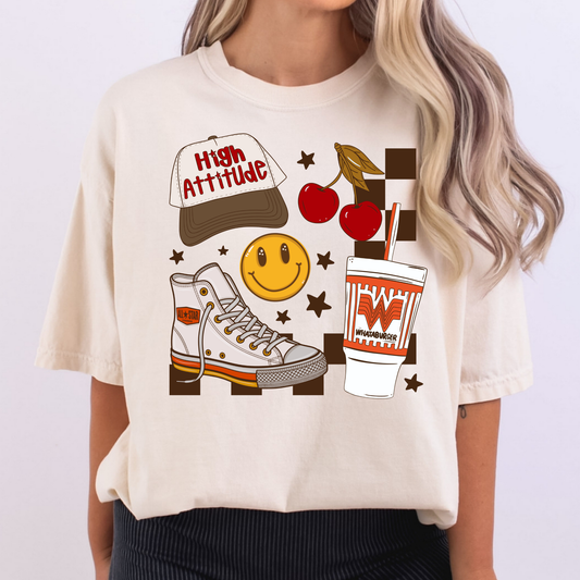 High Attitude Collage Full Color DTF Transfer