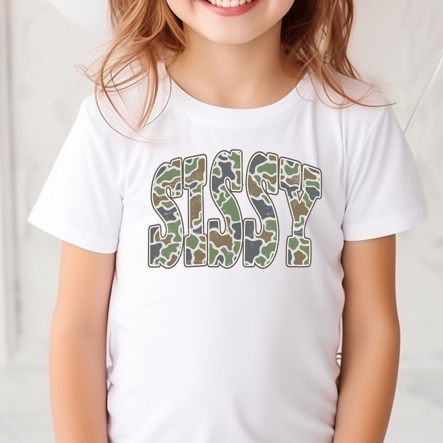 Camo Sissy Full Color DTF Transfer