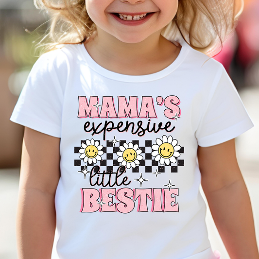 Mama's Expensive Little Bestie Full Color DTF Transfer