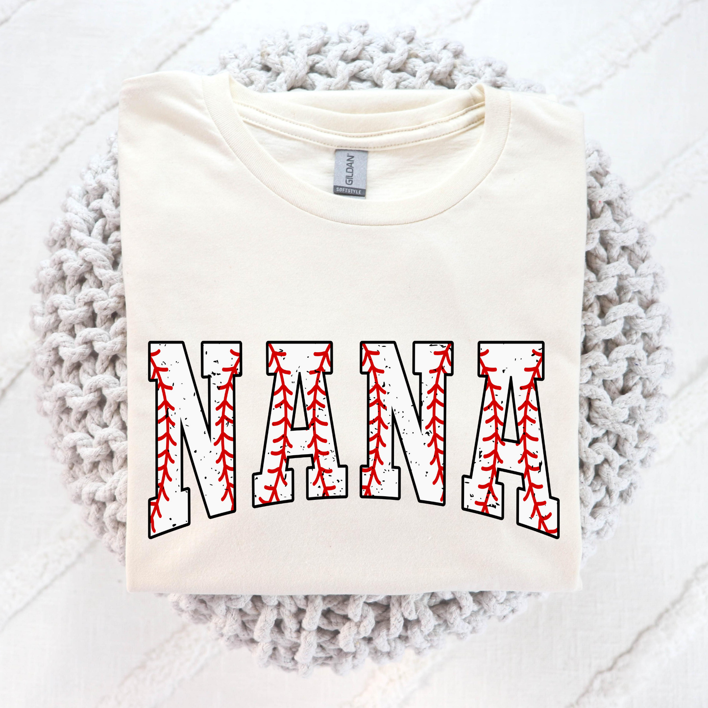 Nana Baseball Full Color DTF Transfer