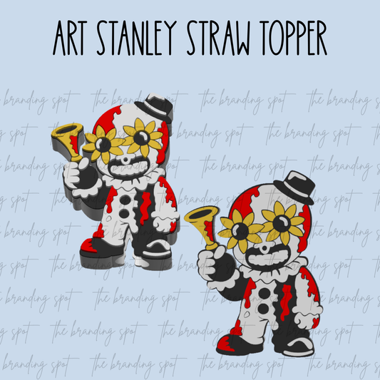 Art Stanley Straw Topper