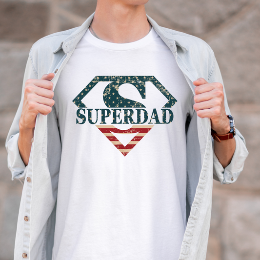 Super Dad Full Color DTF Transfer