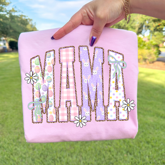 Easter Mama Full Color DTF Transfer