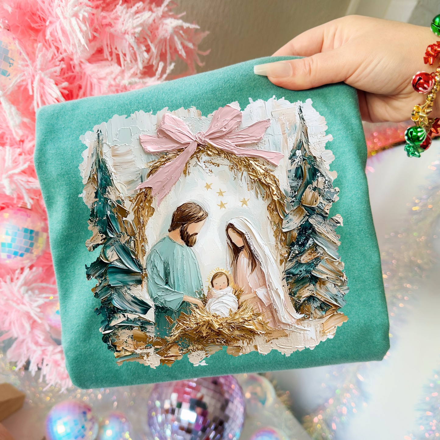 Nativity (Faux Paint) Full Color DTF Transfer