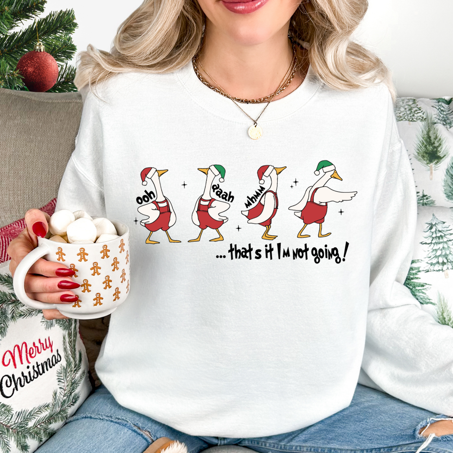 Goose That It Im Not Going Full Color DTF Transfer