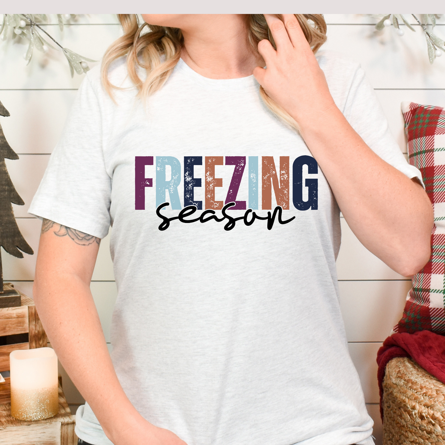 Freezing Season Full Color DTF Transfer