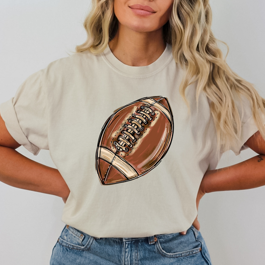 Football Full Color DTF Transfer