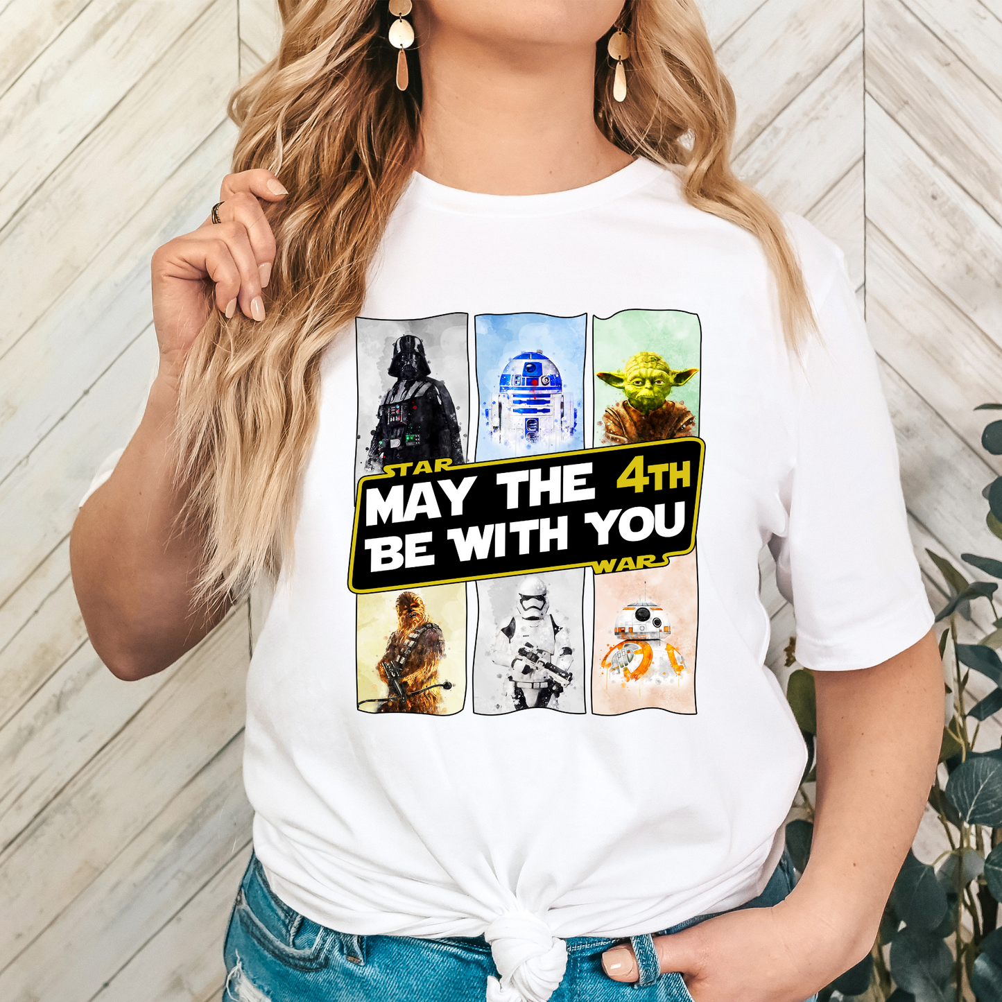 May The 4th Be With You Poster (Star Wars)Full Color DTF Transfer