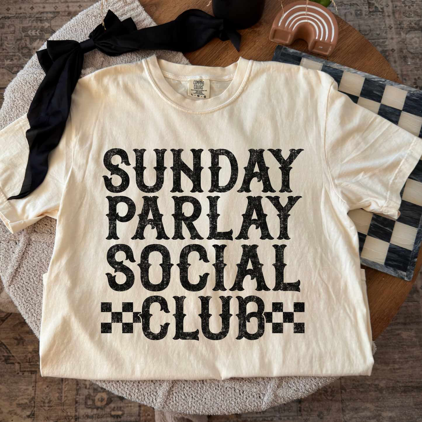 Sunday Parlay Social Club Full Color DTF Transfer