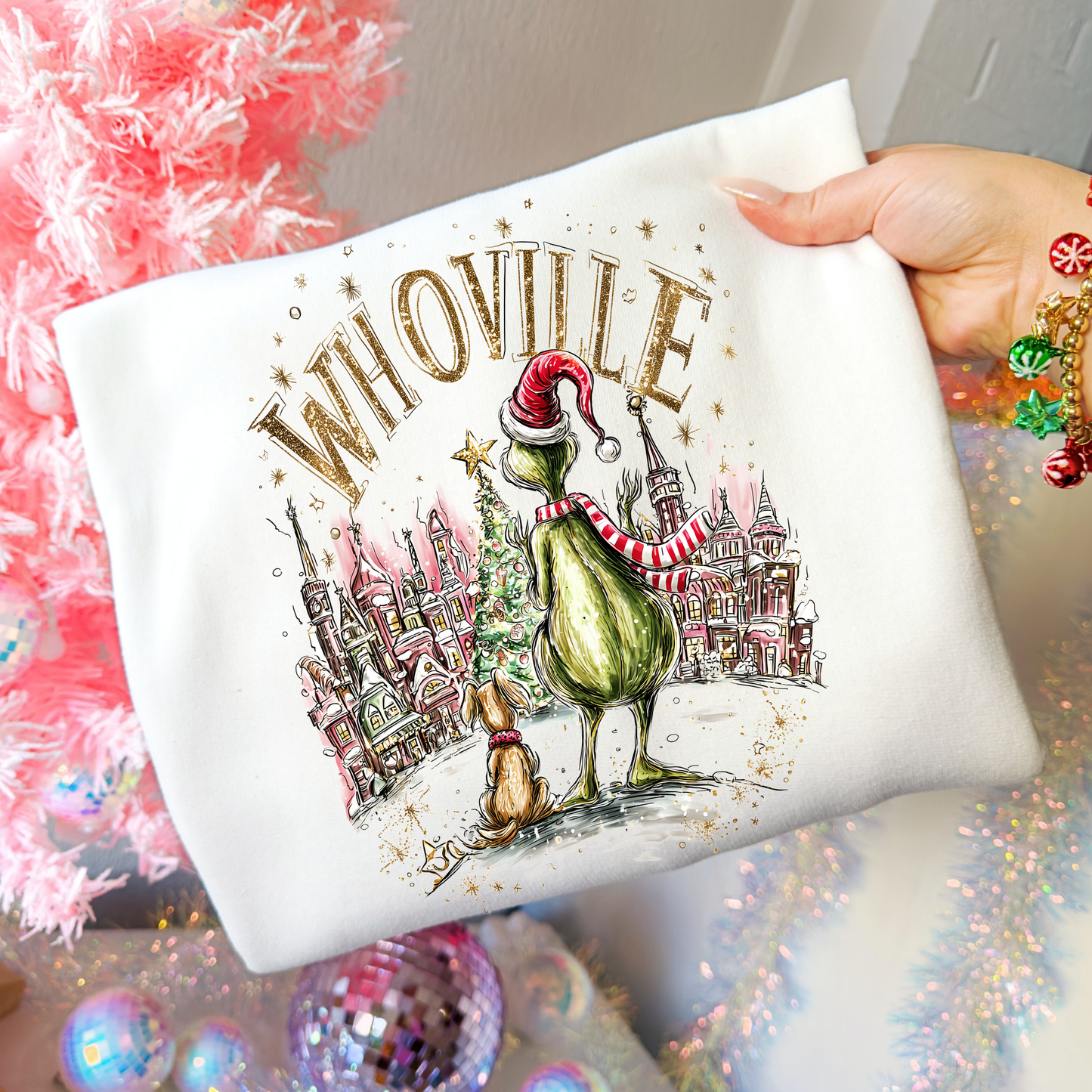 Whoville (Grinch) Full Color DTF Transfer