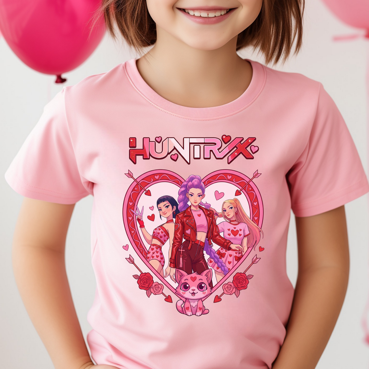 Huntrix Valentine Full Color DTF Transfer