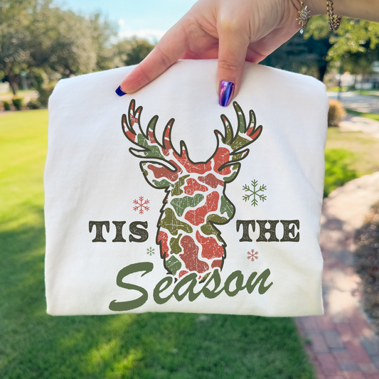 Tis The Season (Deer) Full Color DTF Transfer