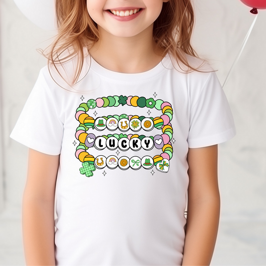 Lucky St. Patrick Friendship Bracelet Full Color DTF Transfer