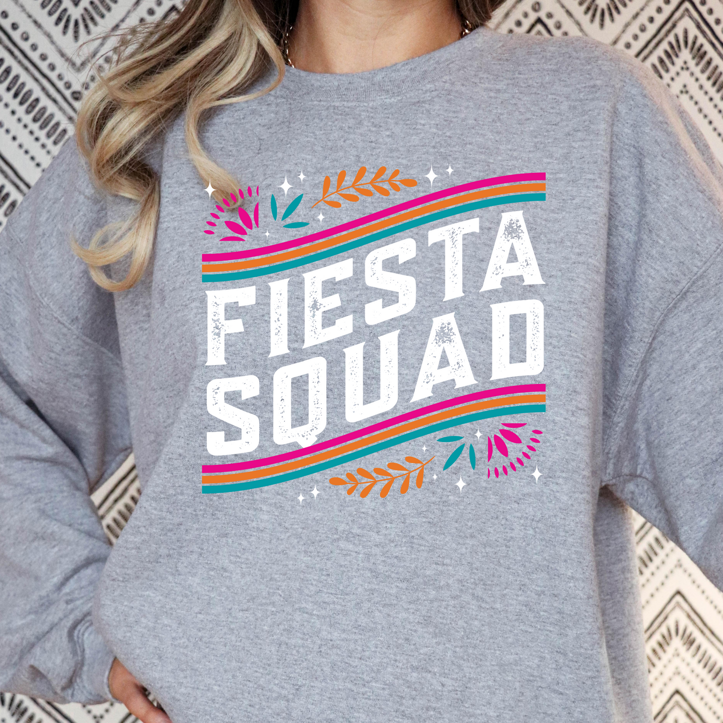 Fiesta Squad Cinco De Mayo Full Color DTF Transfer