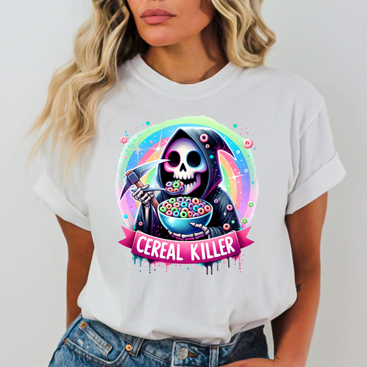 Cereal Killer Full Color DTF Transfer