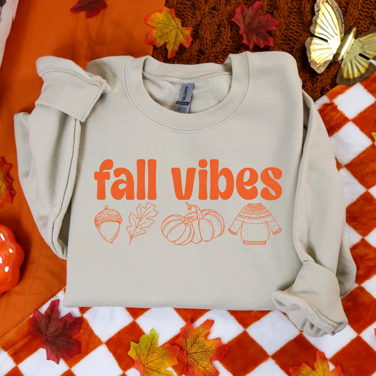 Fall Vibes Full Color DTF Transfer