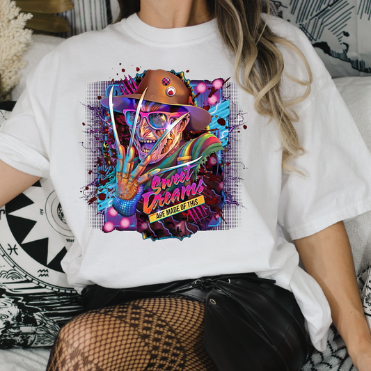 Sweet Dreams Are Made Of This Freddy Kruger Full Color DTF Transfer